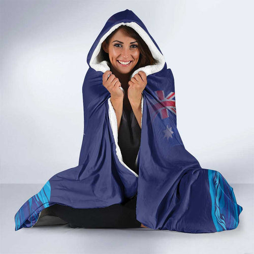 Bondi Beach Pray For Australia Hooded Blanket - Aussie Hoodie