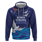 Bondi Beach Pray For Australia Personalised Hoodie - Aussie Hoodie