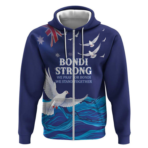 Bondi Beach Pray For Australia Personalised Hoodie - Aussie Hoodie