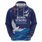 Bondi Beach Pray For Australia Personalised Hoodie - Aussie Hoodie