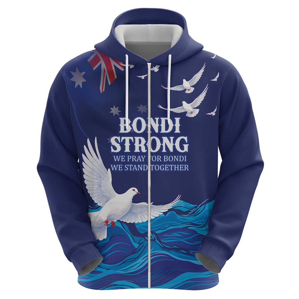 Bondi Beach Pray For Australia Personalised Hoodie - Aussie Hoodie