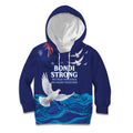 Bondi Beach Pray For Australia Personalised Kid Hoodie - Aussie Hoodie