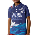 Bondi Beach Pray For Australia Personalised Kid Polo Shirt - Aussie Hoodie