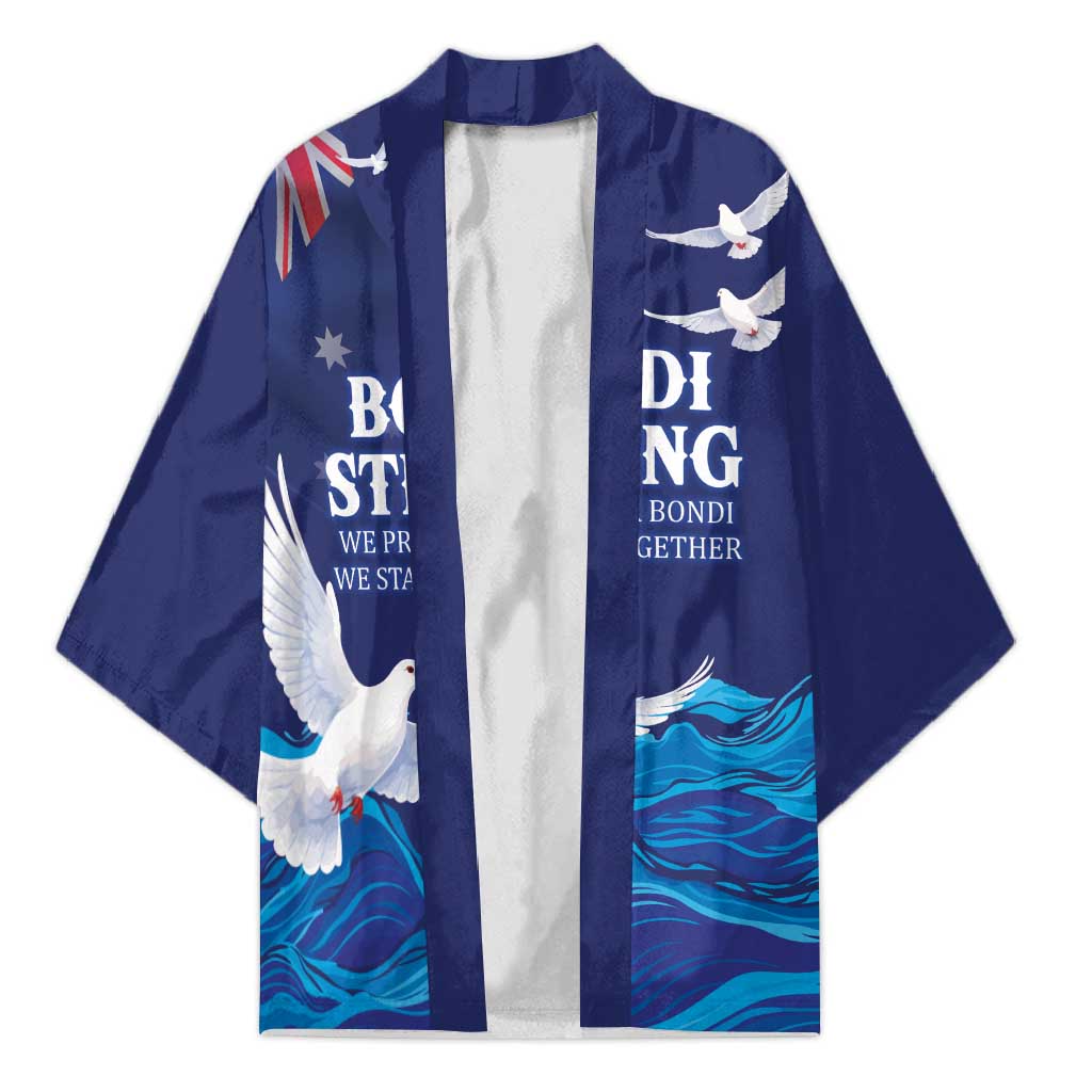 Bondi Beach Pray For Australia Personalised Kimono - Aussie Hoodie