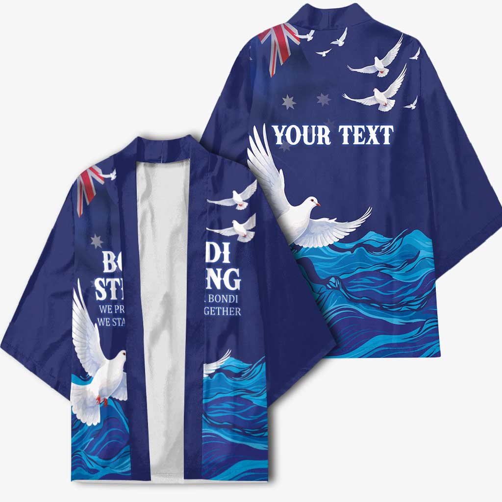 Bondi Beach Pray For Australia Personalised Kimono - Aussie Hoodie