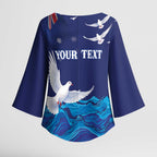 Bondi Beach Pray For Australia Personalised Kimono Sleeve Blouse - Aussie Hoodie