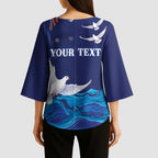 Bondi Beach Pray For Australia Personalised Kimono Sleeve Blouse - Aussie Hoodie