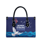 Bondi Beach Pray For Australia Leather Bag - Aussie Hoodie