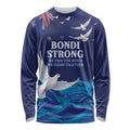 Bondi Beach Pray For Australia Personalised Long Sleeve Shirt - Aussie Hoodie