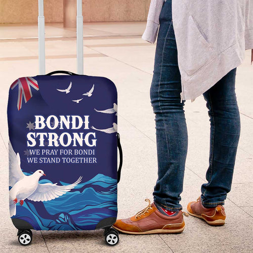 Bondi Beach Pray For Australia Luggage Cover - Aussie Hoodie