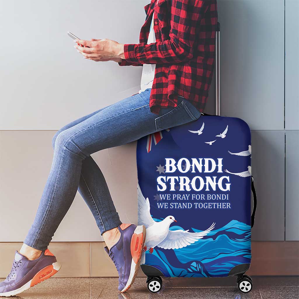 Bondi Beach Pray For Australia Luggage Cover - Aussie Hoodie
