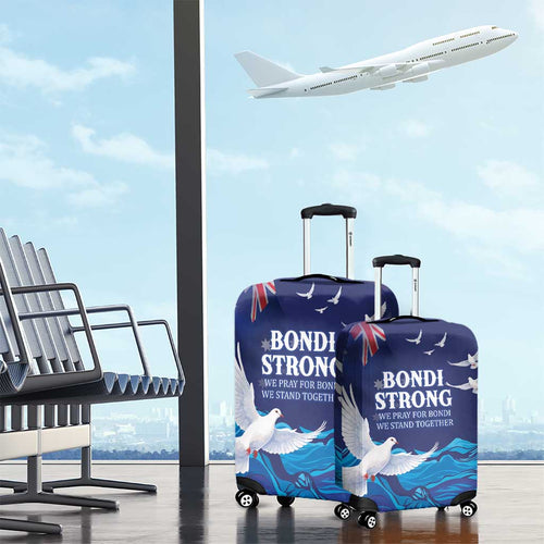 Bondi Beach Pray For Australia Luggage Cover - Aussie Hoodie