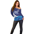 Bondi Beach Pray For Australia Personalised Off Shoulder Sweater - Aussie Hoodie