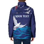 Bondi Beach Pray For Australia Personalised Padded Jacket - Aussie Hoodie