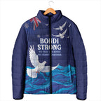Bondi Beach Pray For Australia Personalised Padded Jacket - Aussie Hoodie