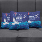 Bondi Beach Pray For Australia Pillow Cover - Aussie Hoodie