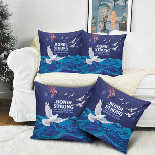 Bondi Beach Pray For Australia Pillow Cover - Aussie Hoodie