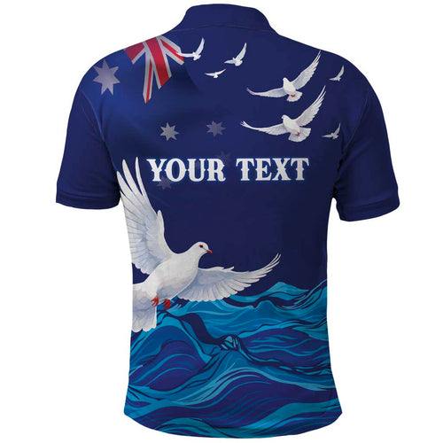 Bondi Beach Pray For Australia Personalised Polo Shirt - Aussie Hoodie