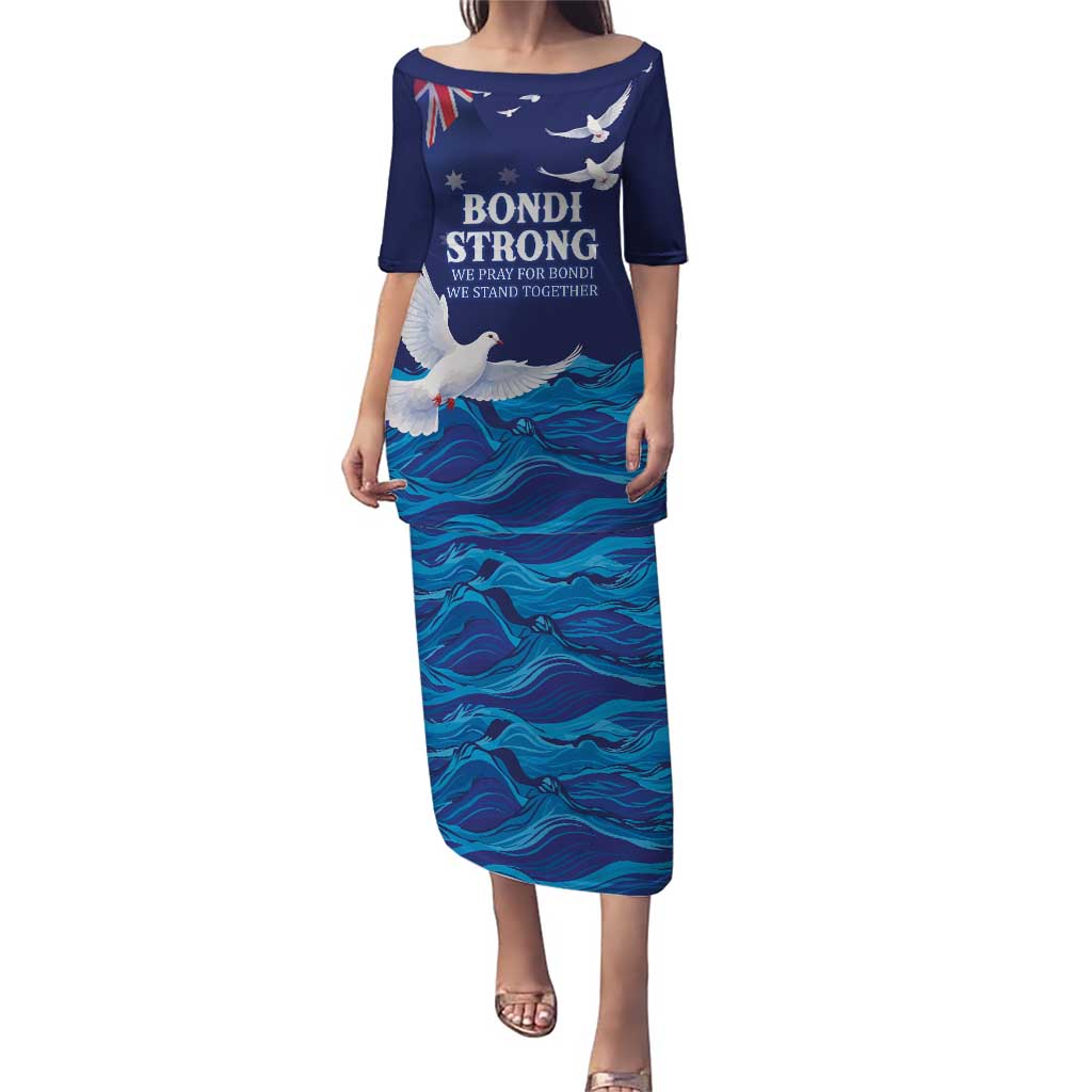 Bondi Beach Pray For Australia Personalised Puletasi - Aussie Hoodie