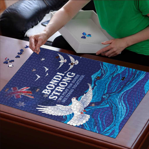 Bondi Beach Pray For Australia Puzzle - Aussie Hoodie
