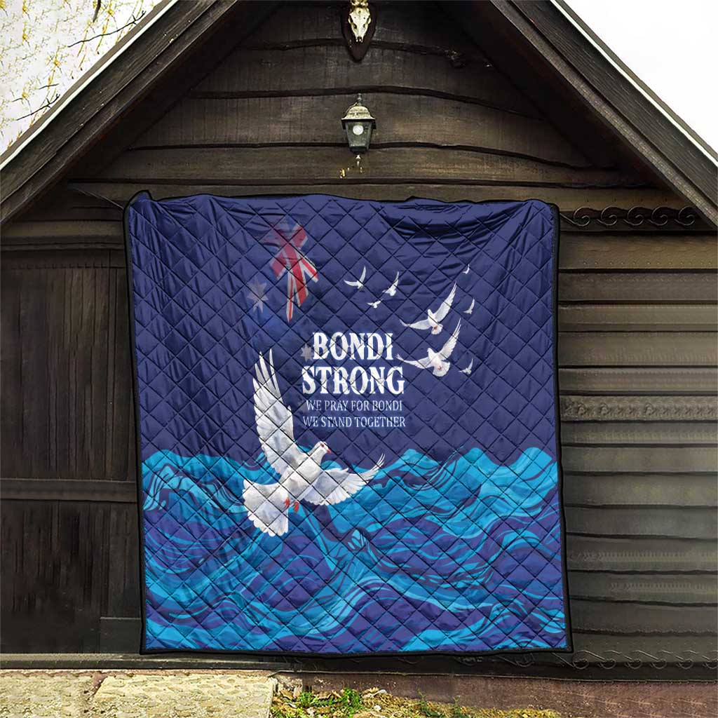 Bondi Beach Pray For Australia Quilt - Aussie Hoodie