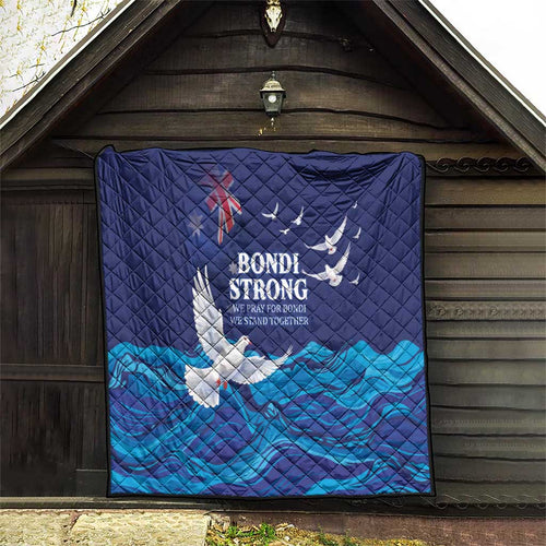 Bondi Beach Pray For Australia Quilt - Aussie Hoodie