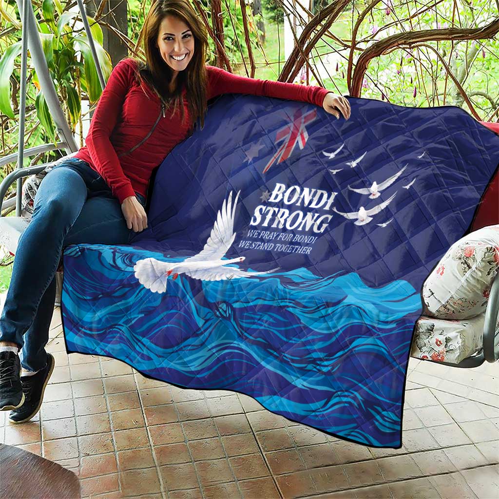 Bondi Beach Pray For Australia Quilt - Aussie Hoodie