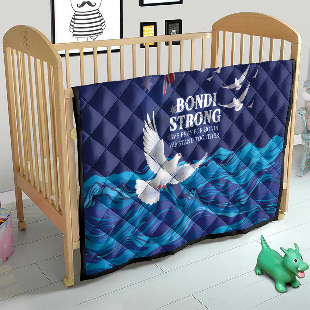 Bondi Beach Pray For Australia Quilt - Aussie Hoodie