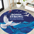 Bondi Beach Pray For Australia Round Carpet - Aussie Hoodie