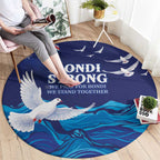 Bondi Beach Pray For Australia Round Carpet - Aussie Hoodie