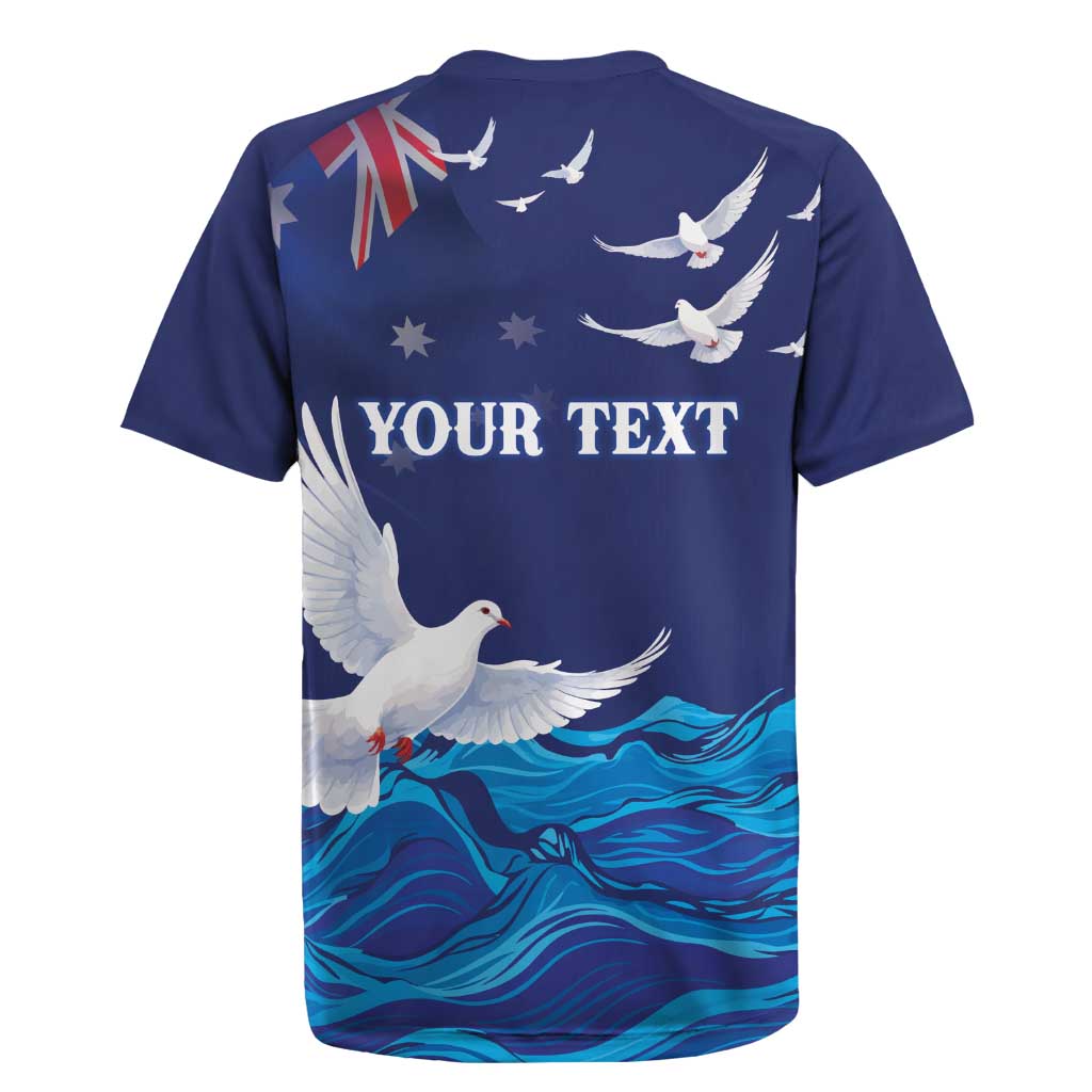 Bondi Beach Pray For Australia Personalised Rugby Jersey - Aussie Hoodie