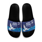 Bondi Beach Pray For Australia Slide Sandals - Aussie Hoodie