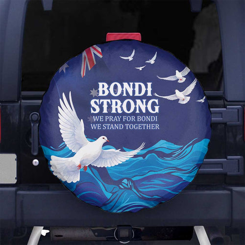 Bondi Beach Pray For Australia Spare Tire Cover - Aussie Hoodie