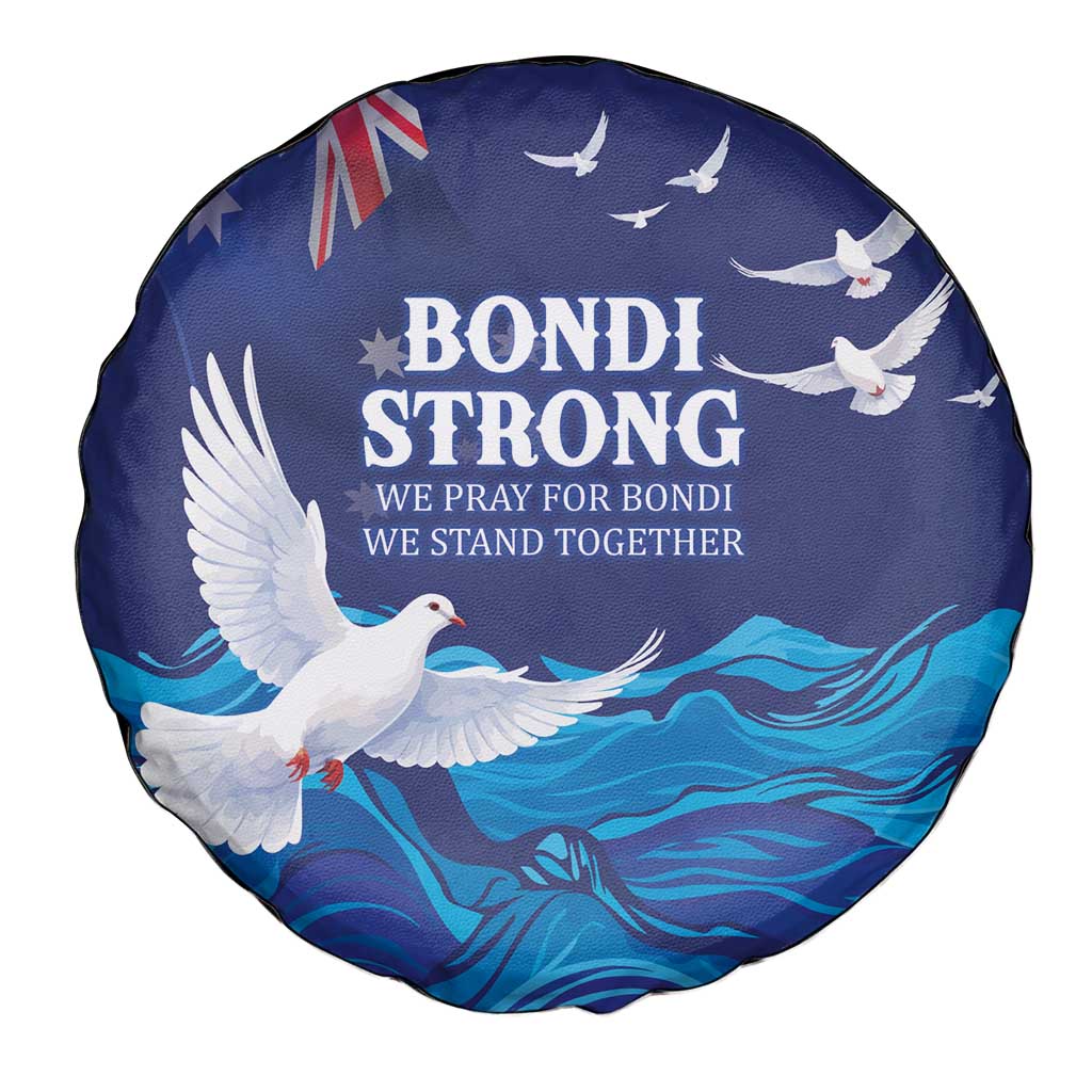 Bondi Beach Pray For Australia Spare Tire Cover - Aussie Hoodie