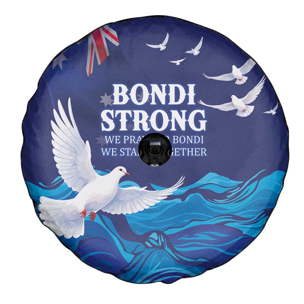 Bondi Beach Pray For Australia Spare Tire Cover - Aussie Hoodie