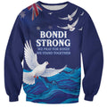 Bondi Beach Pray For Australia Personalised Sweatshirt - Aussie Hoodie