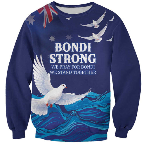 Bondi Beach Pray For Australia Personalised Sweatshirt - Aussie Hoodie