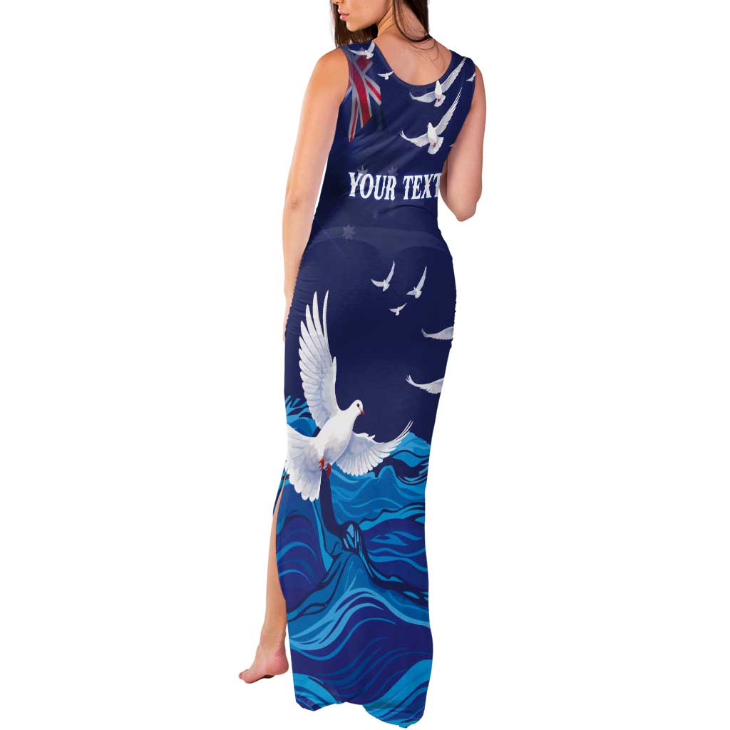 Bondi Beach Pray For Australia Personalised Tank Maxi Dress - Aussie Hoodie