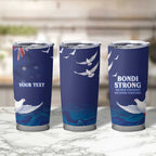 Bondi Beach Pray For Australia Personalised Tumbler Cup - Aussie Hoodie