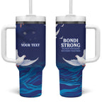 Bondi Beach Pray For Australia Personalised Tumbler With Handle - Aussie Hoodie