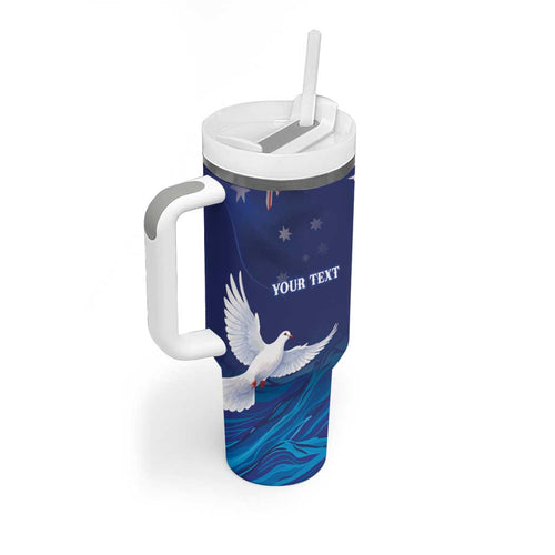Bondi Beach Pray For Australia Personalised Tumbler With Handle - Aussie Hoodie