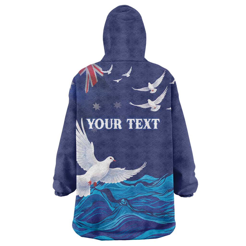 Bondi Beach Pray For Australia Personalised Wearable Blanket Hoodie - Aussie Hoodie