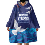 Bondi Beach Pray For Australia Personalised Wearable Blanket Hoodie - Aussie Hoodie
