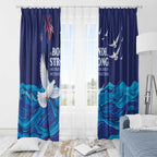 Bondi Beach Pray For Australia Window Curtain - Aussie Hoodie