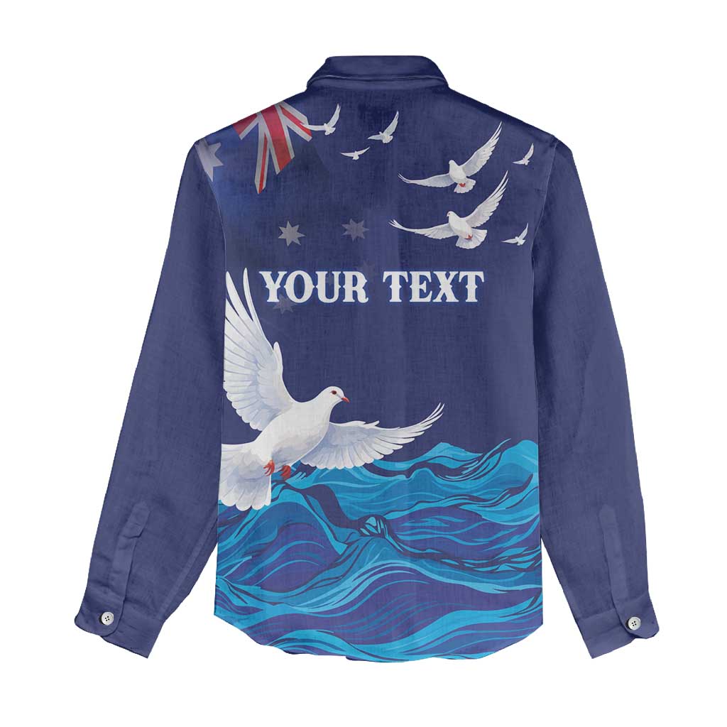Bondi Beach Pray For Australia Personalised Women Casual Shirt - Aussie Hoodie