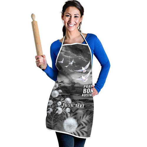 Bondi Beach Sydney Personalised Apron Pray For Bondi Australia - Aussie Hoodie
