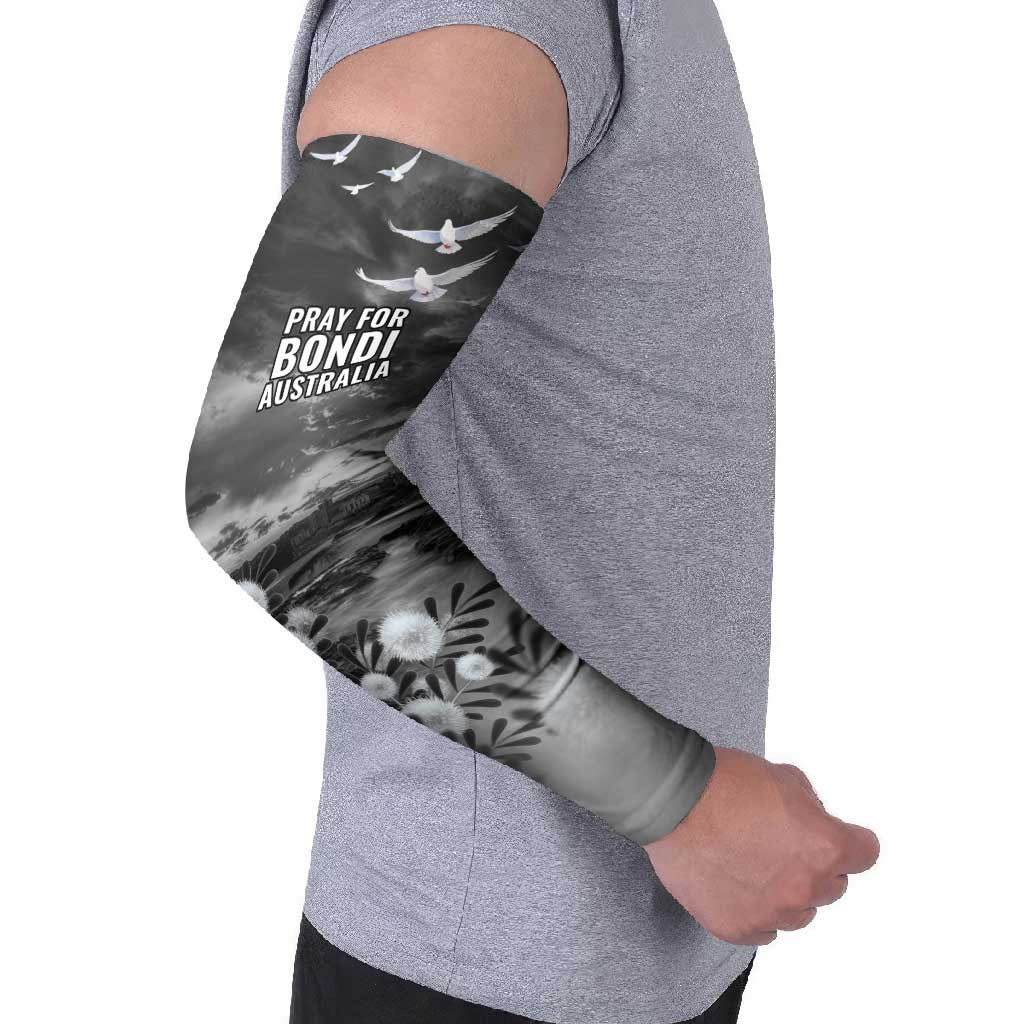 Bondi Beach Sydney Personalised Arm Sleeves Pray For Bondi Australia - Aussie Hoodie