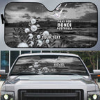 Bondi Beach Sydney Personalised Auto Sun Shade Pray For Bondi Australia - Aussie Hoodie