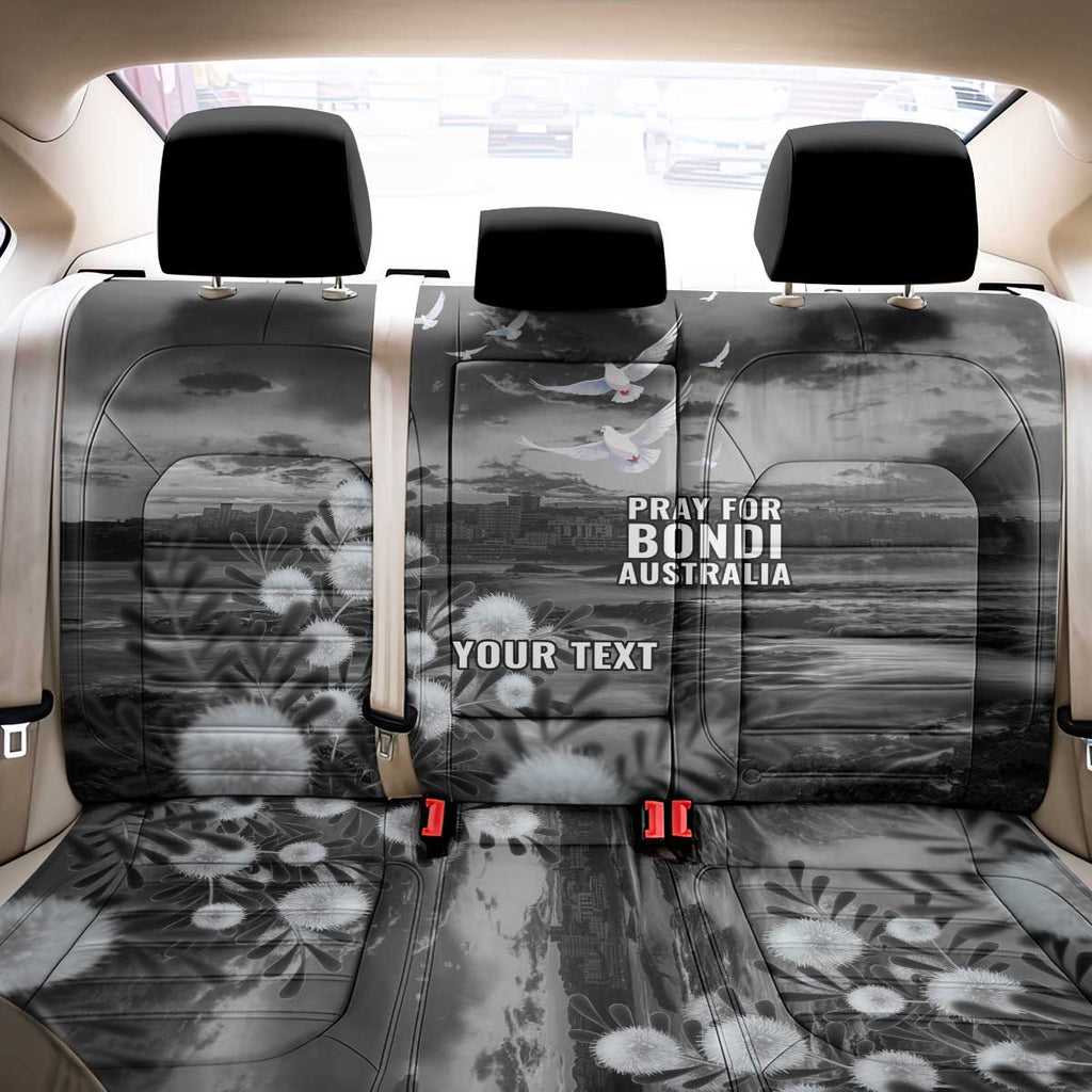 Bondi Beach Sydney Personalised Back Car Seat Cover Pray For Bondi Australia - Aussie Hoodie