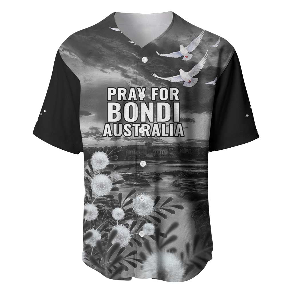 Bondi Beach Sydney Personalised Baseball Jersey Pray For Bondi Australia - Aussie Hoodie
